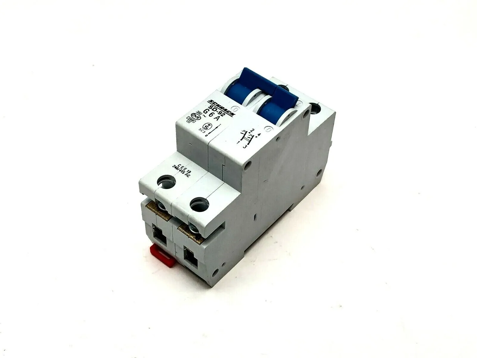 USED SCHRACK MINIATURE CIRCUIT BREAKER
