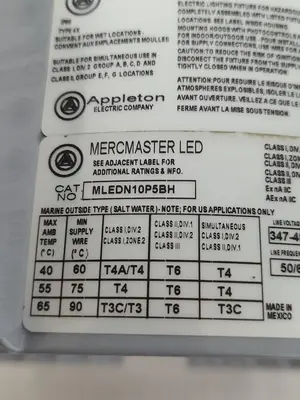 New | in-Stock APPLETON MLEDN10P5BH Lighting | Surplus Asset Holdings #1227386