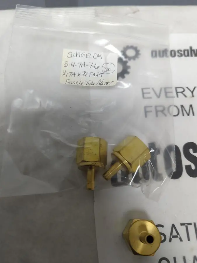 New | in-Stock SWAGELOK B-4-TA-7-6 Valves/Fittings | Surplus Asset Holdings #1216466