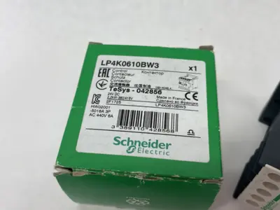 New | in-Stock Schneider Electric Contactor, TeSys K, 3P, AC-3, lt or eq to 440V PLC Contactors Michigan US | Maverick Industrial Sales #1402082