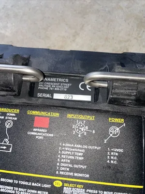 GE Panametrics VI PT878 Portable Liquid Flowmeter @ DH
