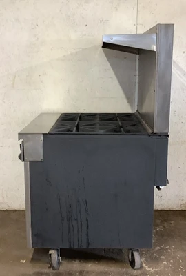 152-0343 Southbend 1364D Gas 4 Burner Range & Oven