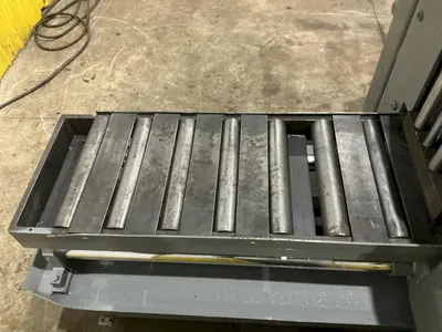 12" X 12" HYD-MECH MODEL #H-12A AUTOMATIC FEED HORIZONTAL SAW PLC-100 CONTROLS & NESTING: STOCK #23723
