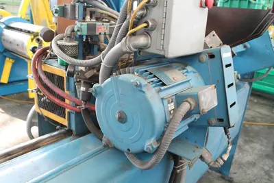 HAUTAU MODEL #CC15M DOUBLE END CHAMFER MACHINE: STOCK #10957