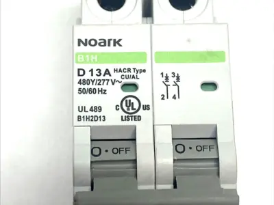USED NOARK MINIATURE CIRCUIT BREAKER