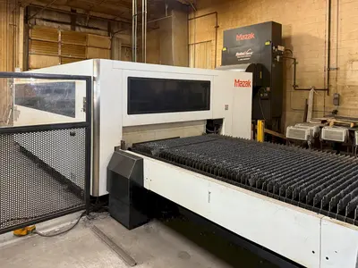 Used 2014 MAZAK OPTIPLEX 3015 FIBER II Laser Cutters Illinois US | Machine Factory Outlet #1262746