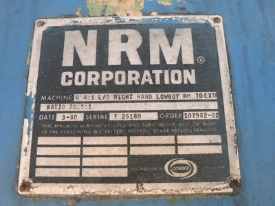 NRM 150mm Hot Feed Rubber Extruder
