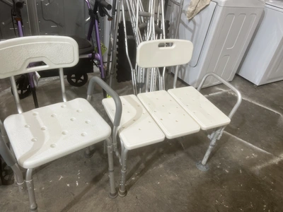 Used LARGE LOT OF WHEELCHAIRS CRUTCHES WALKERS AND SHOWER SEATS _UNKNOWN_ Home Care / Nursing Supplies Michigan US | Miedema Asset Management Group #1414871