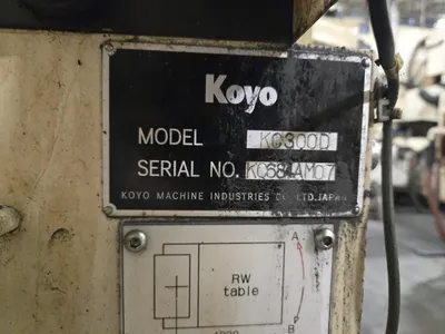 Koyo KC300D Semi-Rough Outer Diameter Grinding Machine