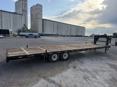 Used 2012 BIG TEX 14GN-32 Flatbed Trailers Oklahoma US | Miedema Asset Management Group #1709287
