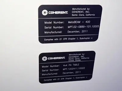 USED 2011 COHERENT METABEAM400
