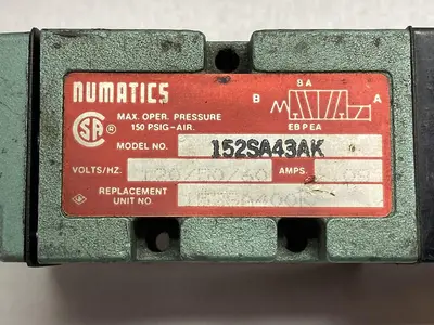 USED NUMATICS 152SA43AK