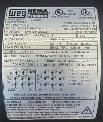 NEW WEG 12750583