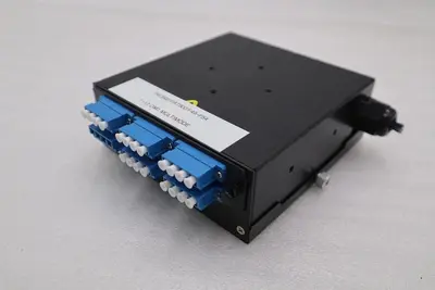 Black Box JPM398A JPM39 Series DIN Rail Mini Fiber Enclosure STOCK K-1116-A