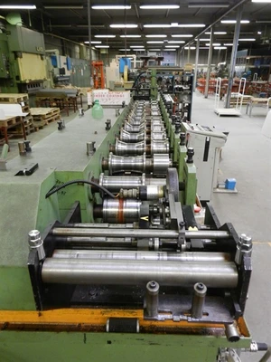 USED DIMECO DECOIL./ STRAIGHT LVD PUNCHPRESS + ROLLFORMING