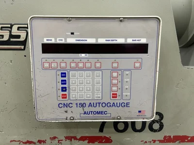 Used 2001 ACCURPRESS 7608 Press Brakes Georgia US | The Equipment Hub #1343346