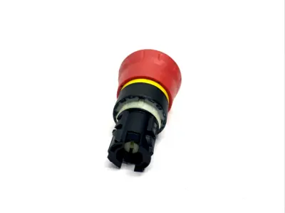 3SU10001HB200AA0 | Siemens  Emergency Stop Mushroom Pushbutton, Rotate-To-Unlatch - Used