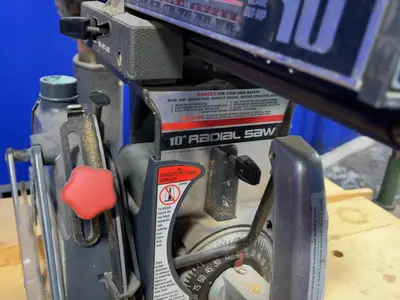 Used SEARS CRAFTSMAN 509346 Woodworking Radial Arm Saws Ohio US | HGR 24 #1070139