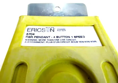 NEW ERICSON 5704 PENDANT 4 BUTTON 1 SPEED RP-2