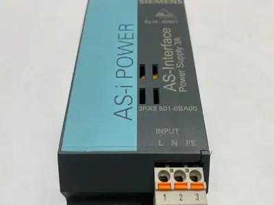 New | in-Stock Siemens AS-i Power Supply Unit, AS-Interface 3A DIN Rail Power Supplies Michigan US | Maverick Industrial Sales #1400048