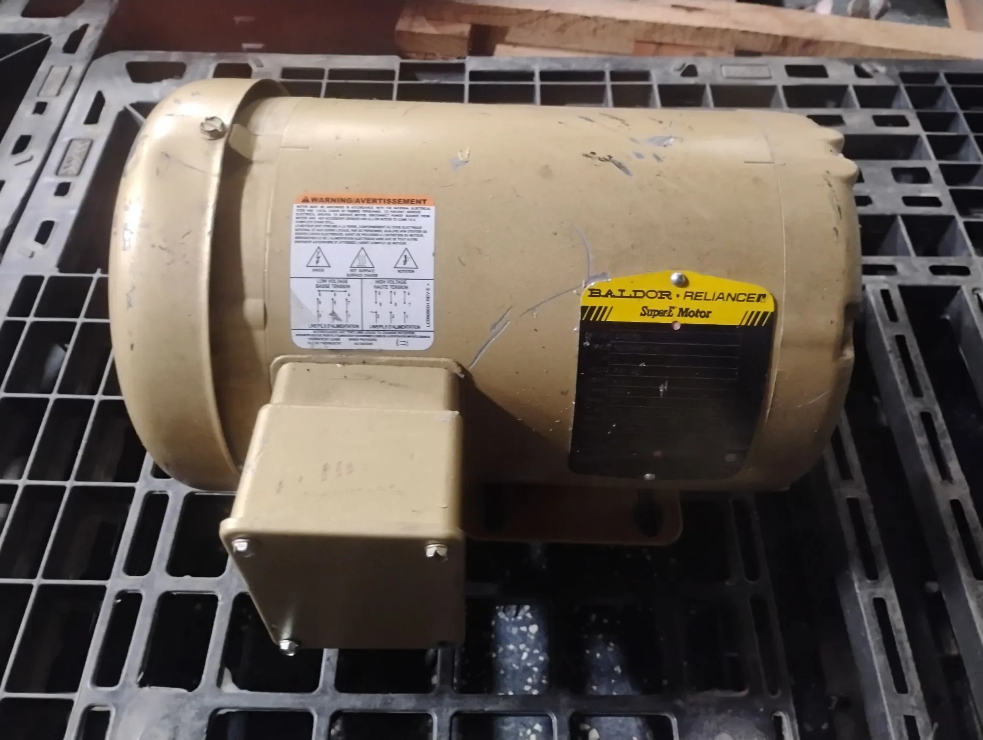 USED BALDOR-RELIANCE EM3555
