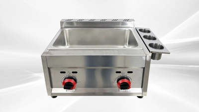 171-0455 7 Gallon Single Countertop Propane Deep Fryer