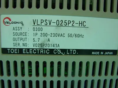 USED VELCONIC VLPSV-025P2-HC