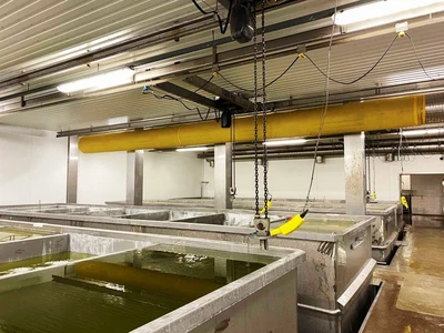 Kalt/GEA Westfalia 24 TPD complete cheese plant.
