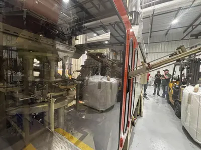 Used 1994 SIDEL BLOW MOLD BOTTLE MACHINE BSO 10-14 Blow Molding Machines Texas US | Industrial Stretch Wrapper #1302383