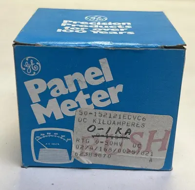 Used GENERAL ELECTRIC 50-152121ECVC6 Meters - Misc Ohio US | Surplus Asset Holdings #1246939