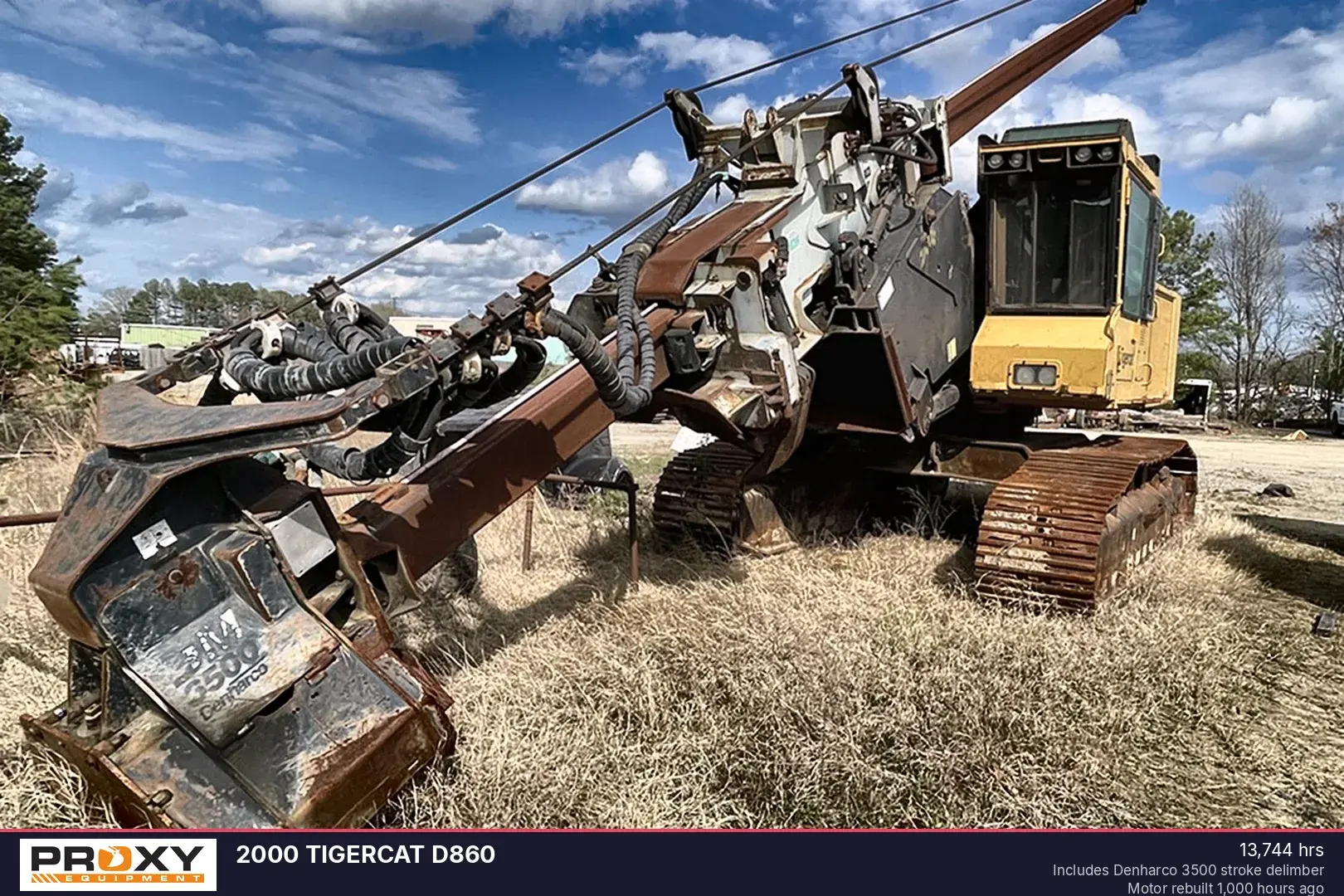 Used 2000 TIGERCAT D860 Feller Bunchers Virginia US | Proxy Equipment #1385195
