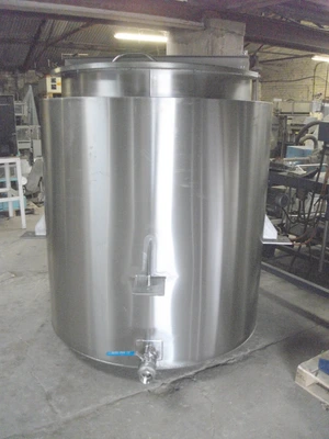 1,100L S/S Electrically Heated Jacketed Cooker Tank
