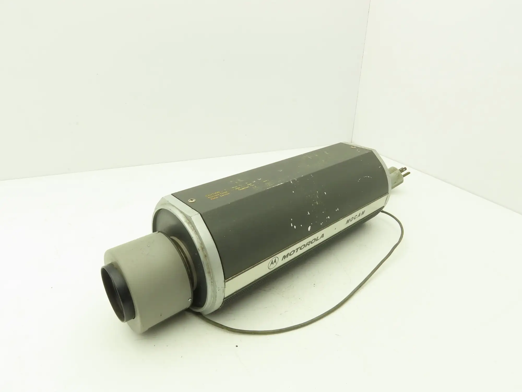 Motorola Mocam Vintage Surveillance Camera with Fujinon Lens CF12.5A-SND-M