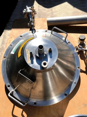 Westfalia SC 6-06-576 hydro-hermetic clarifier, 316SS.