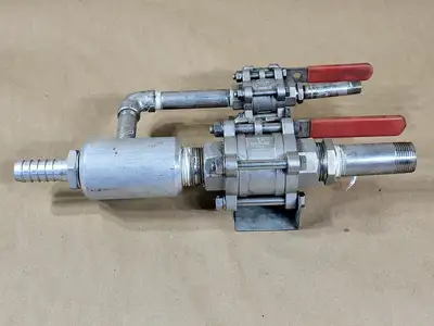 1 " & 3/8 " Carbon Steel Ball Valve 2000WOG 1100