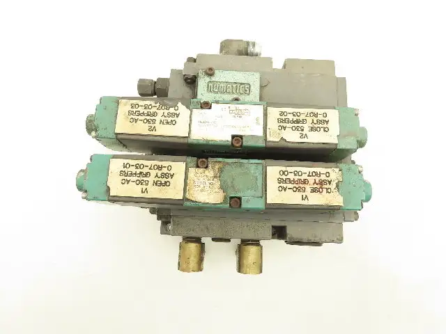 Numatics 081SS400M000061 Pneumatic Flexiblok Manifold 2/2 Position Spool Valve
