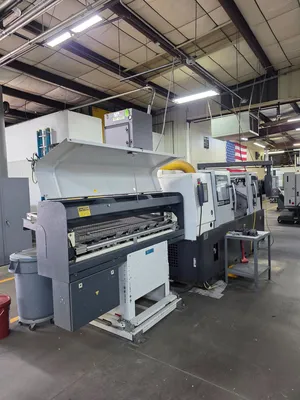 Used 2019 OKUMA GENOS L3000-E CNC Lathes California US | Machinery Resources International #1323030