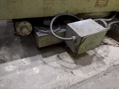48" X 72" T-SLOTTED POWERED ROTARY TABLE: STOCK #19474