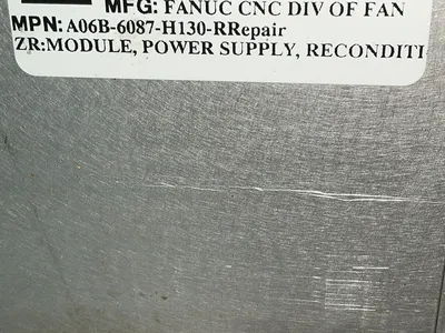 Used FANUC A06B6087H130 Power Supplies Ohio US | HGR 24 #1301650