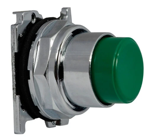 Eaton 10250T113 Pushbutton 10250T Series, 30.5 mm, Heavy-Duty, Green, Non-Illum [New]