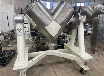 Used PATTERSON PATTERSON KELLEY 10 CFT TWIN SHELL VBLENDER Double Cone - V Mixers New York US | Michael Benalt Inc #1274357