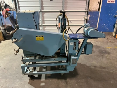 Sterling 3 HP 1" Extruder with 8" EDI U75 Sheet die Killon 3 Roll Sheet Stack
