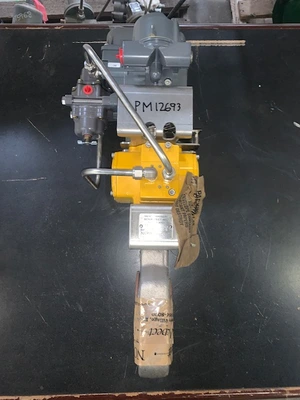 3" Fisher A41 Butterfly Valve with actuator and positioner New Storeroom Spare