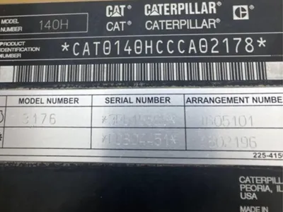 2006 Caterpillar 140H
