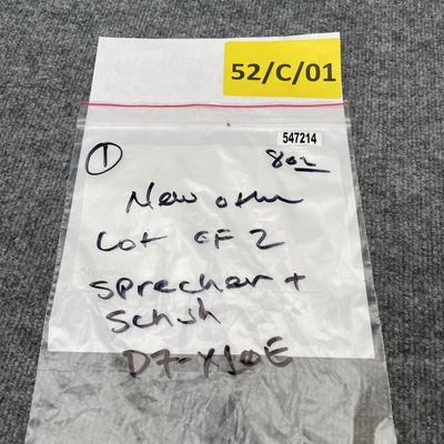 New | in-Stock Sprecher + Schuh ["D7-X10E", "D7 X10E", "D7X10E", "10A, 690V"] Contact Blocks California US | Davliegogo LLC #1706483