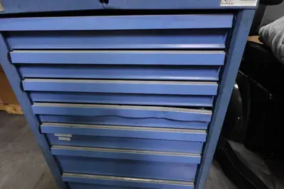 Commercial Work Bench with Tool Storage Box