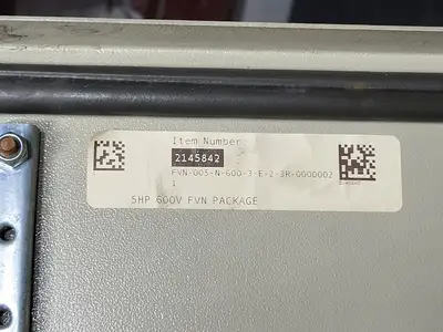 Used BENSHAW FVN-005-N-600-3-E-2-3R-0000002 Switchgears British Columbia CA | Lenmark #1428339