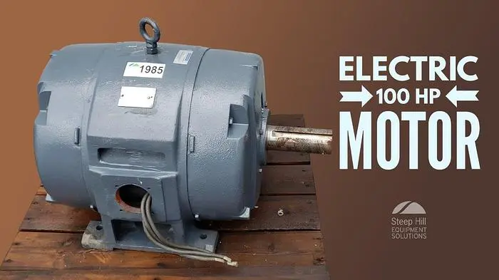 Reliance 100 Hp Electric Motor