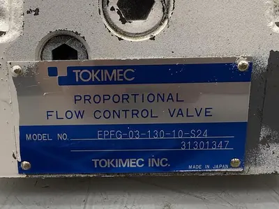 USED TOKIMEC VALVE EPFG-03-130-10-S24