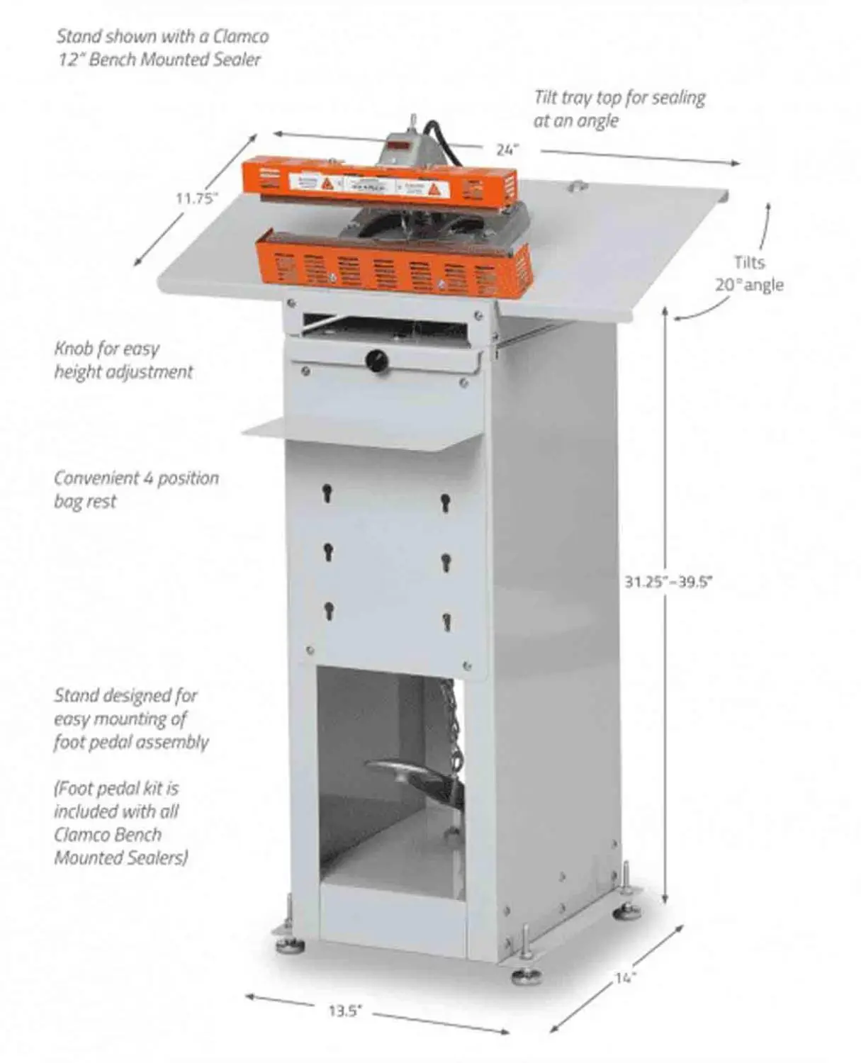 New | in-Stock CLAMCO _UNKNOWN_ Bag Sealers Illinois US | Tompkins Printing Equipment #1511764